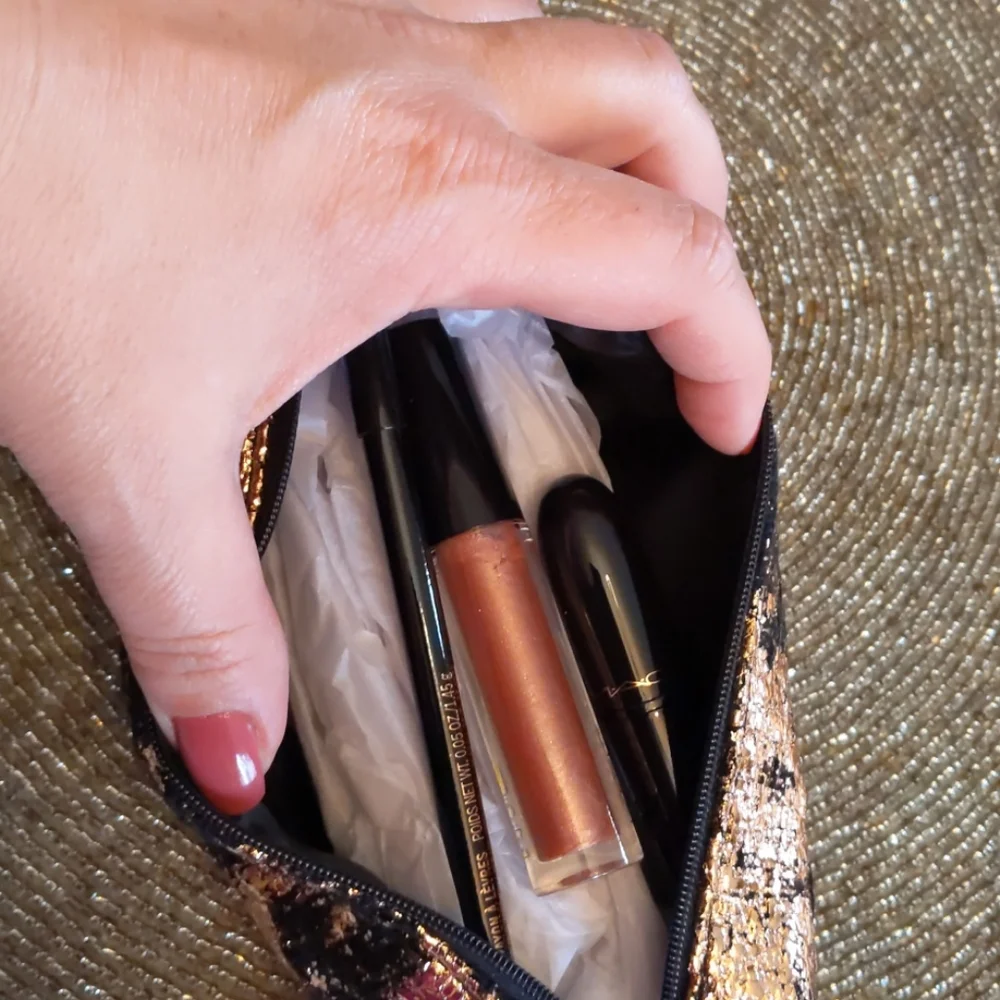 MAC Starlit Lip Bag: Neutral